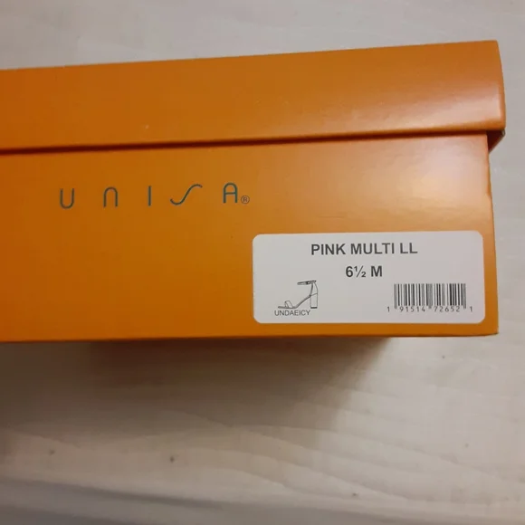 Metallic pink sandals - Picture 3 of 4